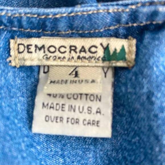 Vintage Denim Maxi Dress - Picture 4 of 5